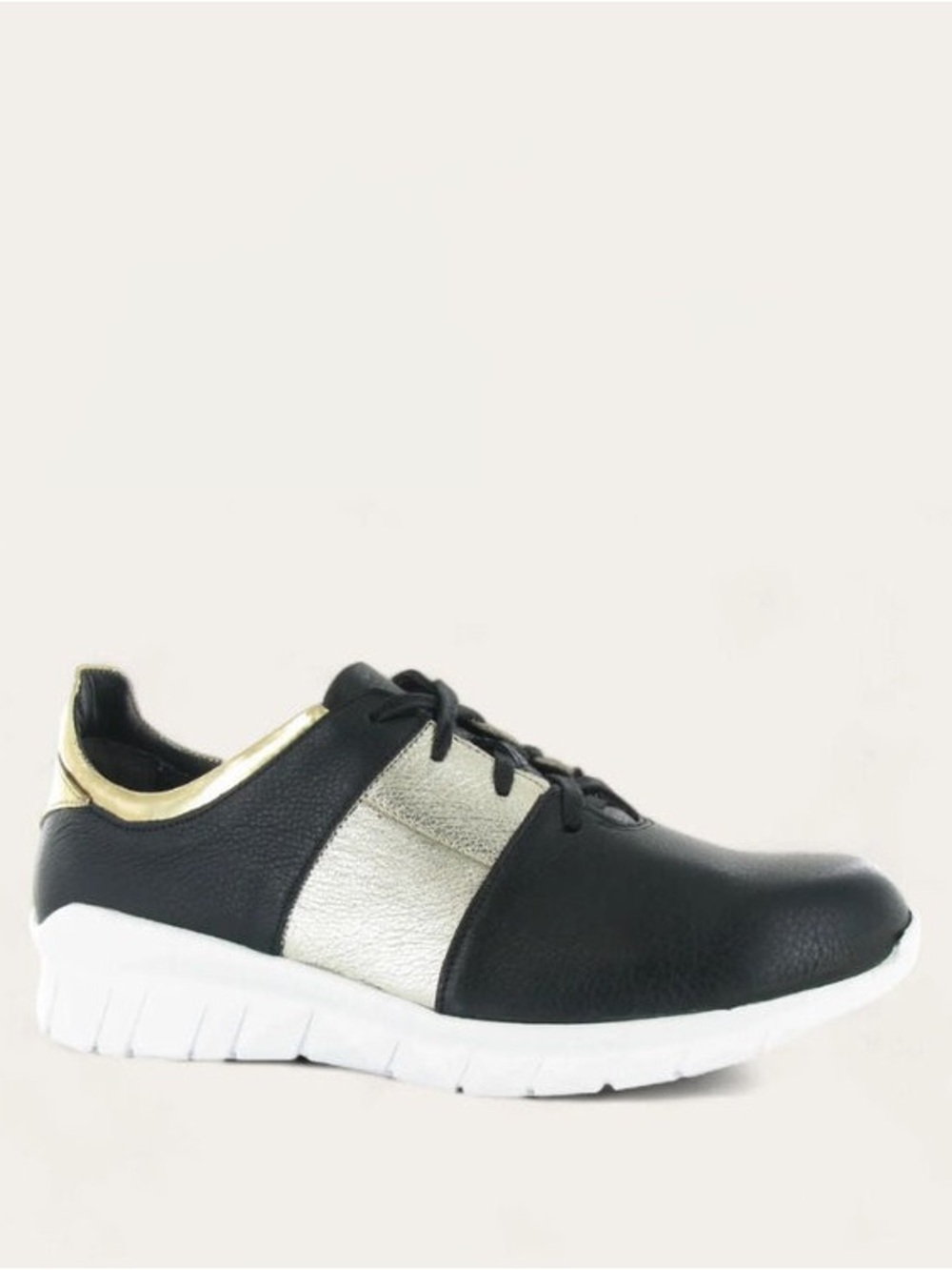 NAOT Buzz Sneakers - Black/Gold - Size 5